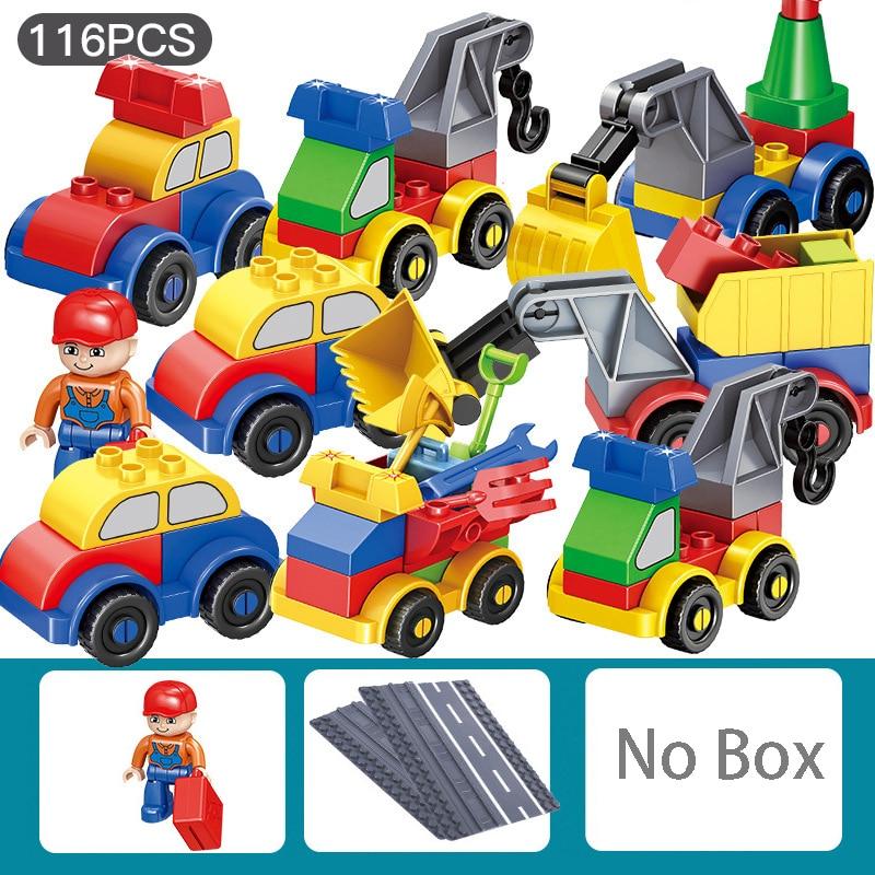 レゴデュプロ LEGO 互換ブロック 色んな車 乗り物セット｜mumumu-yh｜17
