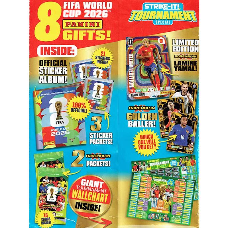 ZAS01 WTS26【国内未発売】PANINI STRIKE-IT! Tournament Special号