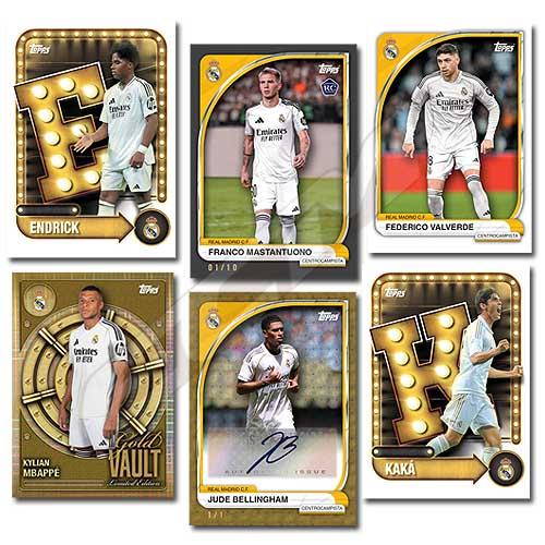 レアル・マドリード他 サッカーカード 大量まとめ売り TOP03】【国内未発売】Topps レアルマドリード 25-26 コレクター缶