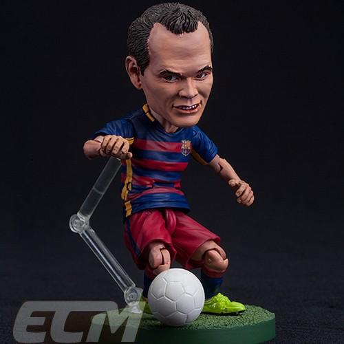 FCバルセロナオフィシャルグッズTOYS ROCKA! FCバルセロナ メッシ、ネイマール、スアレス、イニエスタ フィギュア【サッカー/FC Barcelona/Messi/Suarez/Neymar/｜mundial｜06