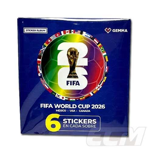 予約PRU24】【国内未発売】GEMMA FIFA World Cup 2026 ステッカー