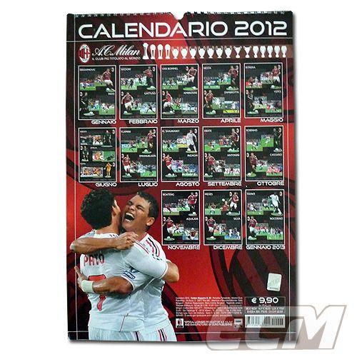 【SALE40%OFF】【国内未発売】ＡＣミラン 2016 ポスターカレンダー(A3)【セリエＡ/AC MILAN/サッカー/バロテッリ/本田圭佑】ECM10｜mundial｜02