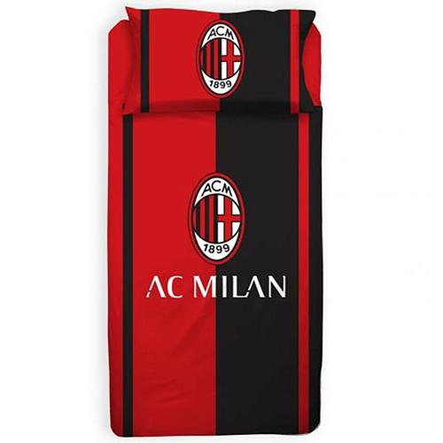 【予約ECM25】ＡＣミラン オフィシャル 枕＆掛布団カバーセット 【寝具/インテリア/セリエＡ/サッカー/AC MILAN】｜mundial