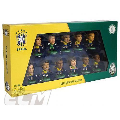 SSZ【SALE40%OFF】【国内未発売】サッカースターズ ブラジル代表 チームパック 11体セット【Brasil/SOCCERSTARZ/サッカー/サッカーフィギュア】｜mundial