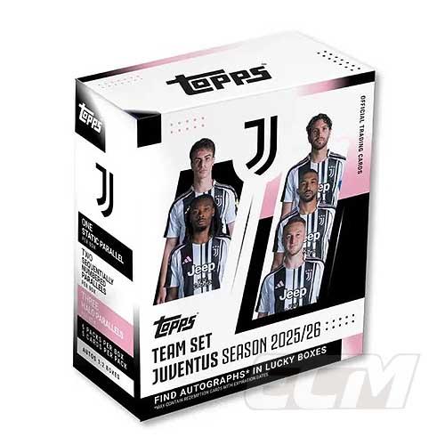 TOP03】【国内未発売】Topps ユベントス 25-26 チームカードセット