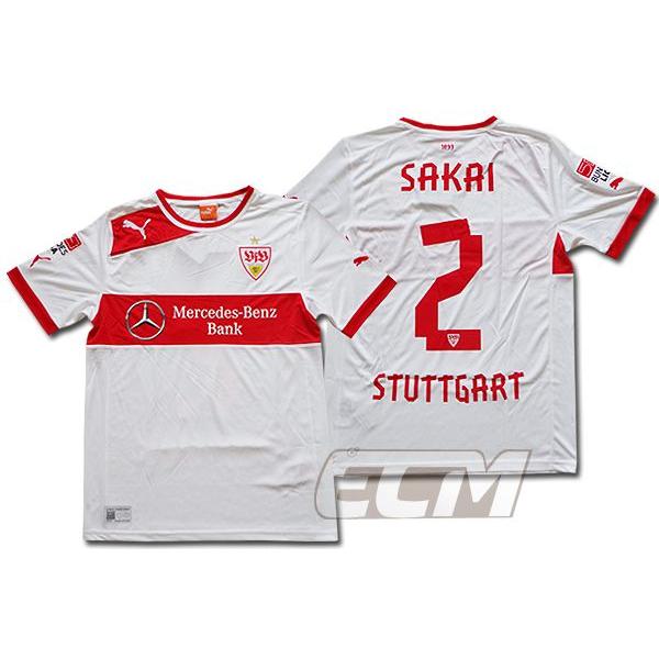 【SALE30%OFF】VfB シュトゥットガルト ホーム 半袖 2番 酒井 高徳【サッカー/12-13/ブンデスリーガ/日本代表/Stuttgart】特集A｜mundial