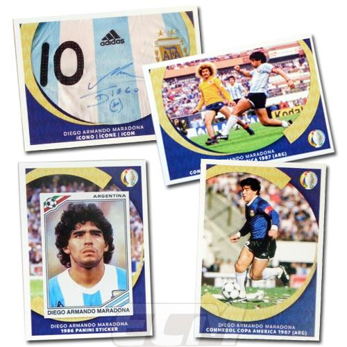マラドーナ & メッシ カードセット 美品 PAN08】【国内未発売】PANINI COPA AMERICA 2021 マラドーナ