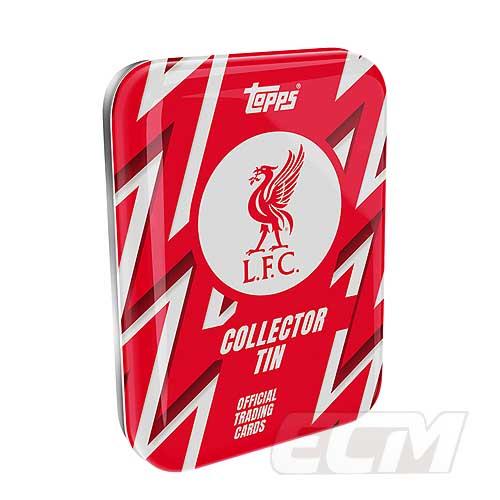 新品未開封　Topps 2025/26 リバプール　トレーディングカード TOP03】【国内未発売】Topps リバプール FC 25-26 コレクター缶 カード