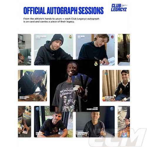 予約WUS01】Club Legacyz Icons 2025 Soccer Second Edition Hobby