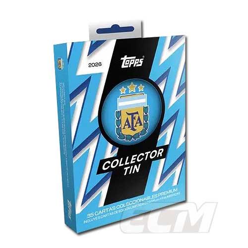 予約TOP03】【国内未発売】Topps アルゼンチン代表 2026 コレクター缶