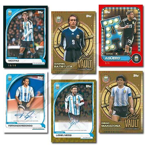 TOP03】【国内未発売】Topps アルゼンチン代表 2026 コレクター缶