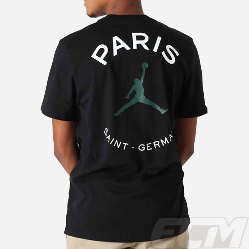 JOR21【国内未発売】Paris Saint-Germain x JORDAN 21-22 ロゴ Tシャツ ブラック【サッカー/PSG/パリサンジェルマン/ジョーダン】｜mundial｜03