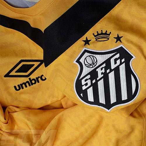 国内未発売】サントスFC サード 半袖 10番 ネイマールJR【UMBRO/2025