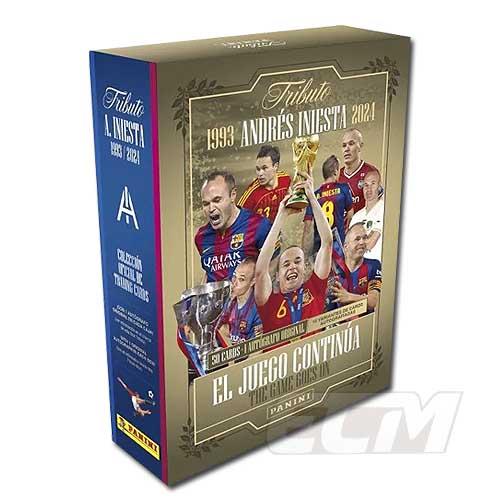 おまけ付き、バルセロナ×2スペイン代表イニエスタ3枚セット 予約ESC01】【国内未発売】PANINI アンドレス・イニエスタ 1993-2024