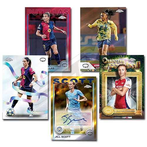 BL【予約WUS01】【国内未発売】TOPPS Chrome UEFA Women's 24-25