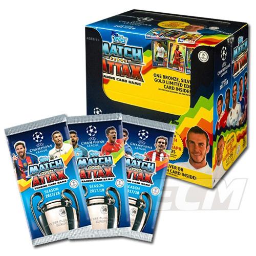 TOP02【オススメ】TOPPS  Match Attax 17-18 チャンピオンズリーグ パック販売【サッカー/トレカ/Champions League/トレーディングカード】｜mundial