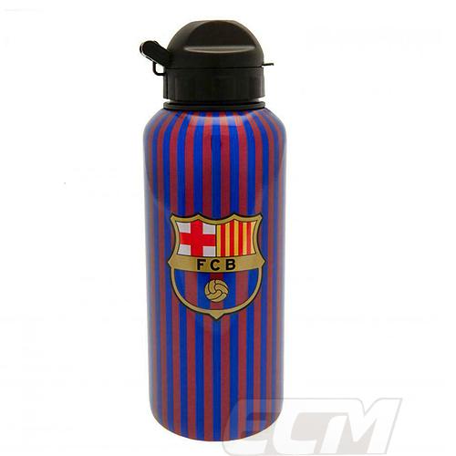 【ECM25】【国内未発売】FCバルセロナ アルミドリンクボトル NS  400ml【サッカー/fc barcelona/スペインリーグ/水筒】｜mundial