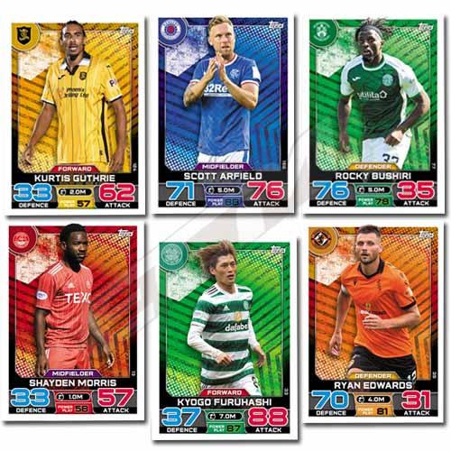 TOP02】【国内未発売】TOPPS Match Attax SPFL 22-23 スコットランド 