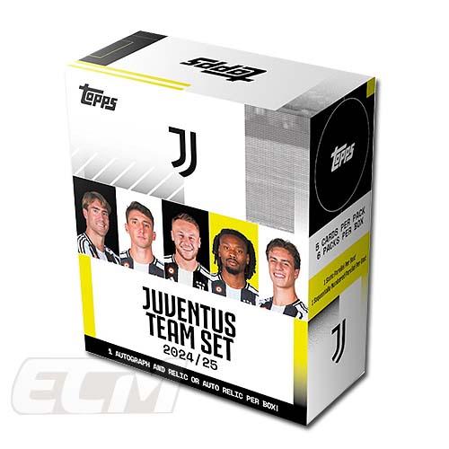予約TOP03】【国内未発売】Topps ユベントス 24-25 チームカードセット