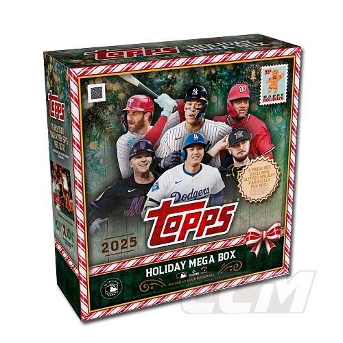 MUS01】【MLBカード】2025 Topps Holiday Baseball Mega Box ベース