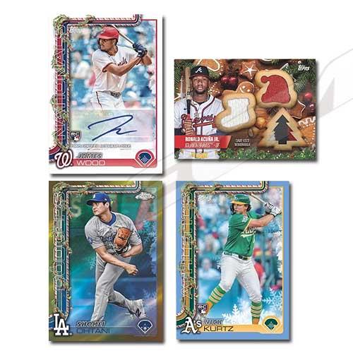 MUS01】【MLBカード】2025 Topps Holiday Baseball Mega Box ベース