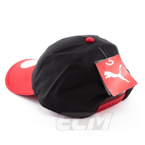 ECM32】【国内未発売】ACミラン キャップ ブラックxレッド【ac milan