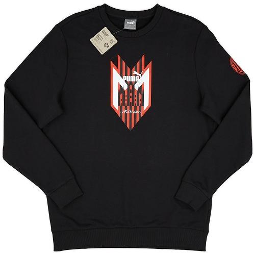 ACミラン スウェットトップ　サイズO(LL) PUMA ACミラン 22/23 FTBLCORE クルースウェット(ブラック) 767598 01