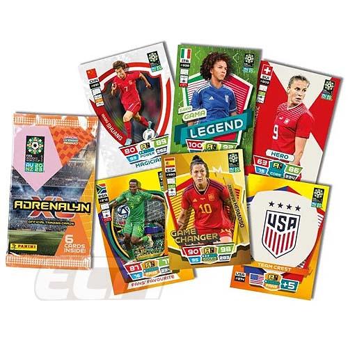 国内未発売】海外版【WCC23】PANINI Adrenalyn XL Women's World Cup