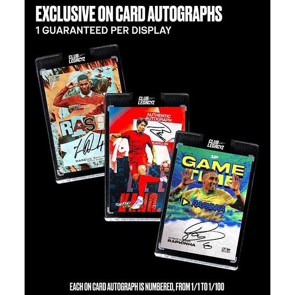 予約WUS01】Club Legacyz Icons 2026 Soccer 4TH Edition Hobby パック