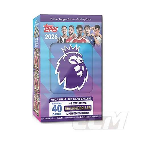 メガ缶3【予約PRE21】海外版【国内未発売】Topps プレミアリーグ 2026