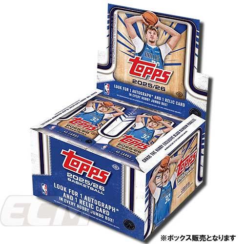 J版【NBA25】【オススメ】TOPPS NBA FLAGSHIP 25-26 JUMBO ボックス