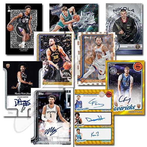 J版【NBA25】【オススメ】TOPPS NBA FLAGSHIP 25-26 JUMBO ボックス