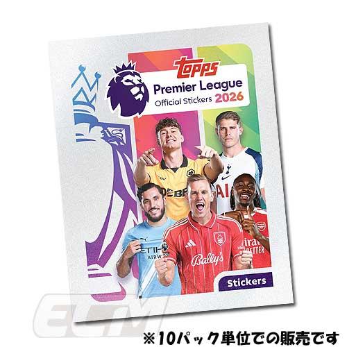 PRE22】【国内未発売】Topps プレミアリーグ 2026 オフィシャル