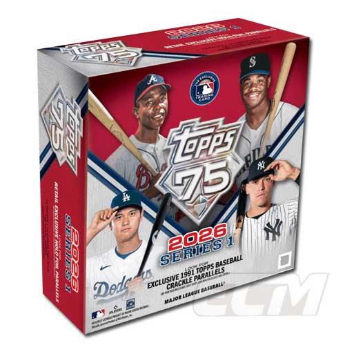 予約MS01】MB【MLBカード】MLB 2026 TOPPS SERIES 1 MEGA BOX ベース