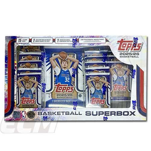 SB【予約NBA25】【オススメ】TOPPS NBA FLAGSHIP 25-26 SUPER BOX