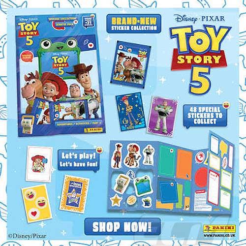 予約FOR22】【国内未発売】PANINI トイ・ストーリー5 ステッカー