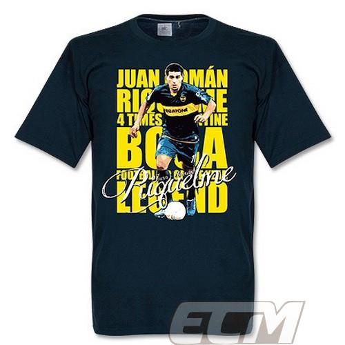 予約RET01】RE-TAKE リケルメ レジェンドTシャツ ネイビー【サッカー
