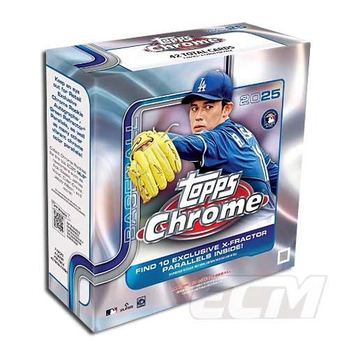 予約MS01】MB【MLBカード】MLB 2025 TOPPS CHROME Mega Box ベース