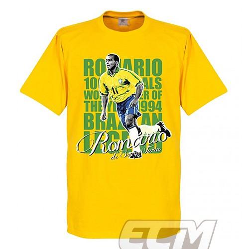 予約RET01】RE-TAKE ロマーリオ レジェンドTシャツ イエロー