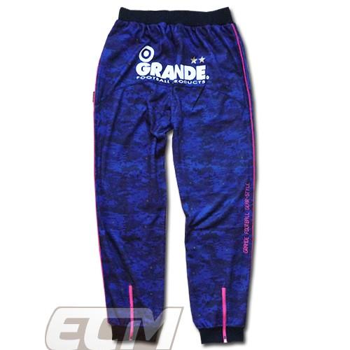 【SALE50%OFF】【GS018】GRANDE "DISITAL CAMO" スウェットロングパンツ ネイビー x ピンク【グランデ/サッカー/フットサル/サポーター】GRN2015AW 9311｜mundial｜03