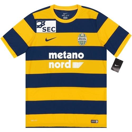 【予約ECM32】【国内未発売】ヘラス・ヴェローナ ホーム 半袖【16-17/セリエA/Hellas Verona/サッカー/ユニフォーム】825｜mundial