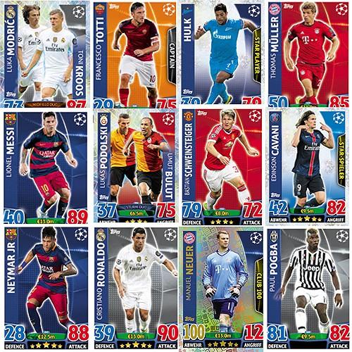 国内未発売】TOPPS UEFA チャンピオンズリーグ 15-16 