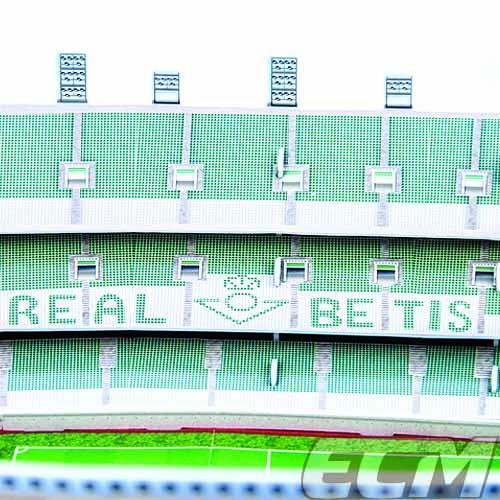 レアル・ベティス オフィシャルグッズ エスタディオ・ベニート・ビジャマリン スタジアム 3Dパズル【Real Betis/スペインリーグ/サッカー】NANO｜mundial｜04