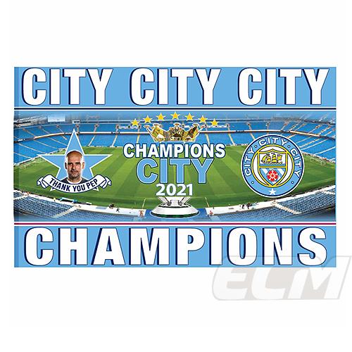 国内未発売 マンチェスターシティ 21シーズン プレミアリーグ優勝記念 フラッグ Manchester City サッカー プレミアリーグ ネコポス対応可能 イーシームンディアル 通販 Yahoo ショッピング