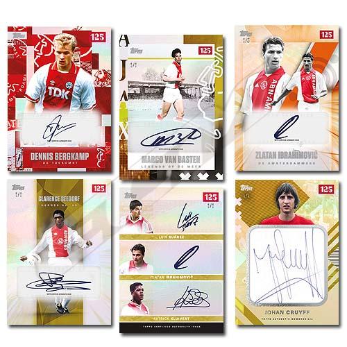 予約TOP03】【国内未発売】Topps アヤックス 125周年記念 チームカード