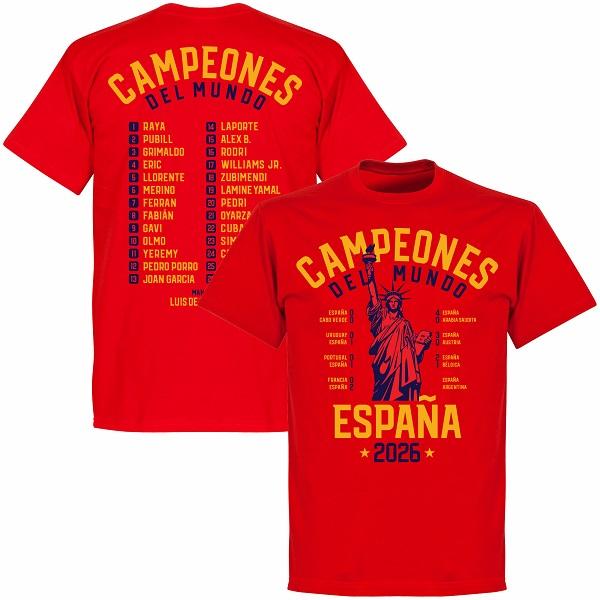 RET26】【国内未発売】Re-Take スペイン代表 ワールドカップ 2026 優勝