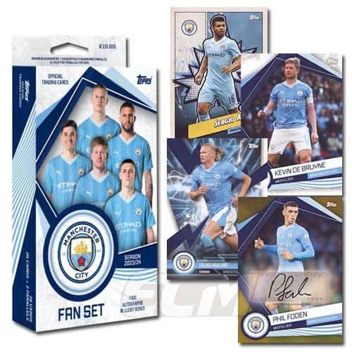 【予約TOP03】【国内未発売】Topps マンチェスターシティ 2324 ファンカードセット【トレーディングカード/サッカー