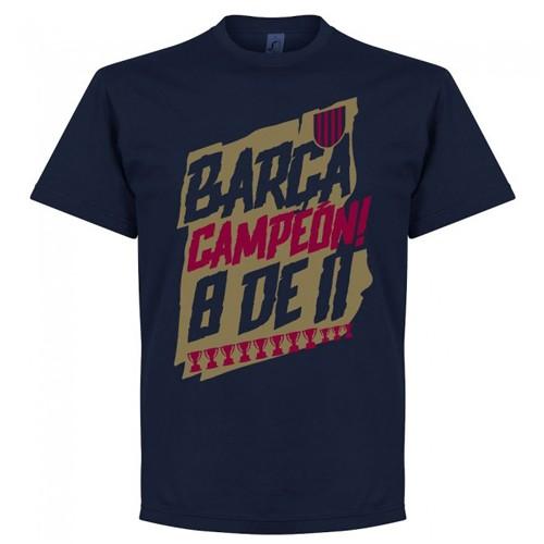 SALE30%OFF】【オススメ】RE-TAKE FCバルセロナ リーグ優勝Tシャツ