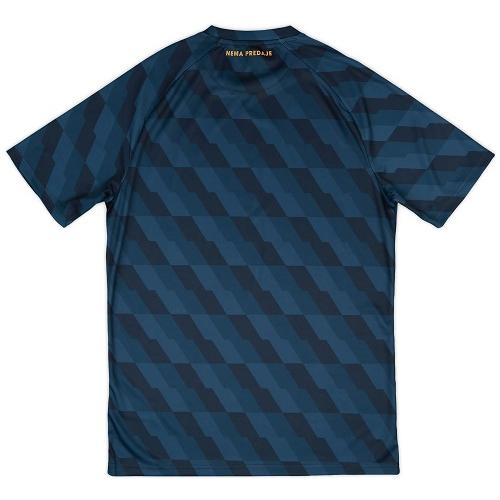 希少 UMBRO ディナモ ザグレブ ゲームシャツ 刺繍 青 国内未発売】ディナモ・ザグレブ サード 半袖 【Castore/サッカー
