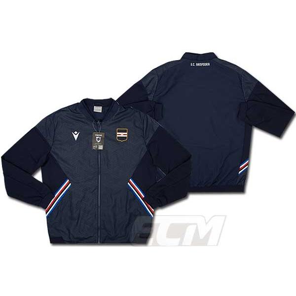 【予約ECM32】【国内未発売】サンプドリア トラベル トラックスーツ ネイビー【22-23/Macron/セリエA/サッカー/Sampdoria】330｜mundial｜02